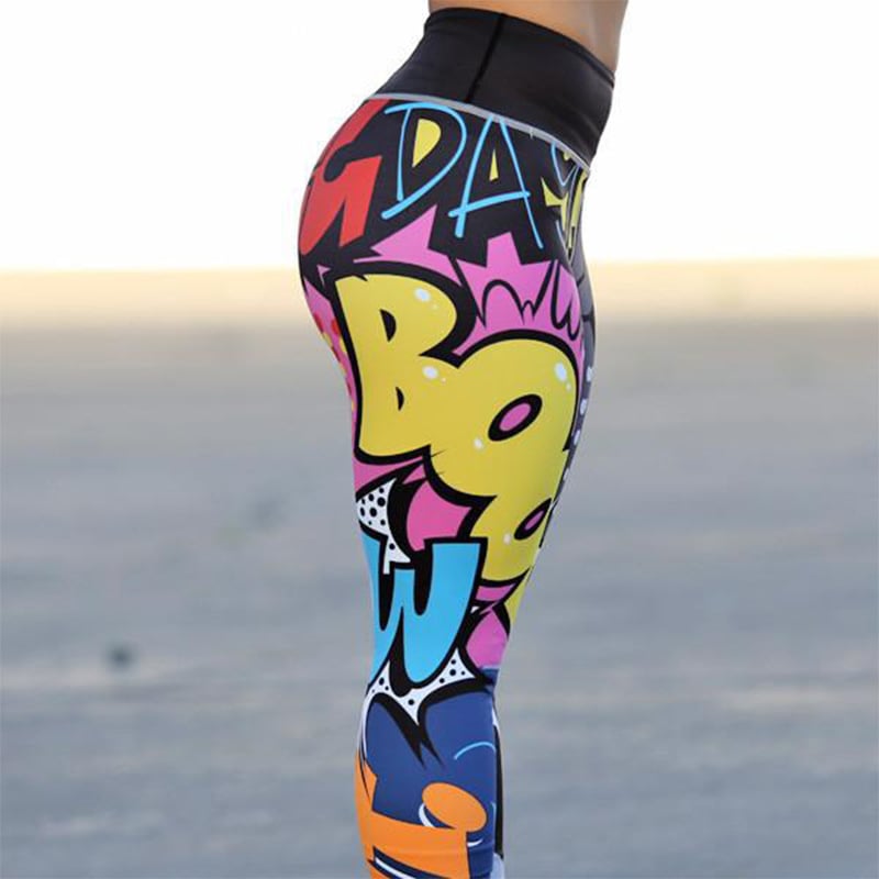 Women's Yoga Fitness Slim Leggings for Gym & Running