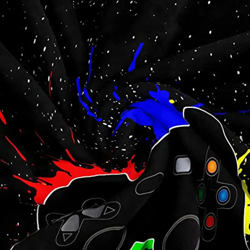 Gamer Blanket - Cozy Flannel Bedding for Couch