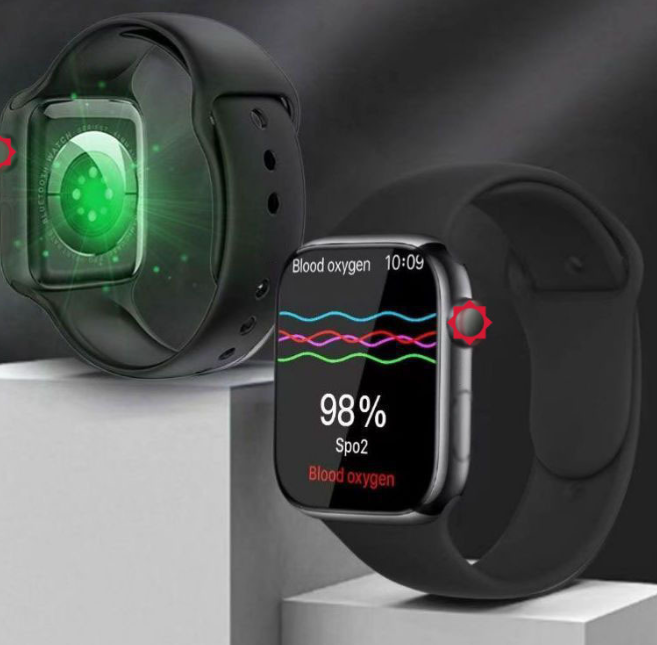 Needle-Free Blood Glucose Monitor Watch (One Piece)