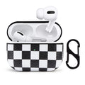 HIDAHE for AirPods Pro Case Cover for Airpods Pro Cute Case for Airpods Pro for Airpods Pro Accessories Skin for Women Men Protective Case for Airpods Pro Black+White 02