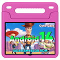 WXUNJA Kids Tablet Android 14 Tablet for Kids 10.1 inch 2024 Toddler Tablet Octa-Core 64GB 1TB ExpandableChildrens Tablet with Case Support Parental Control/Dual Camera/Dual Band WiFi - Red